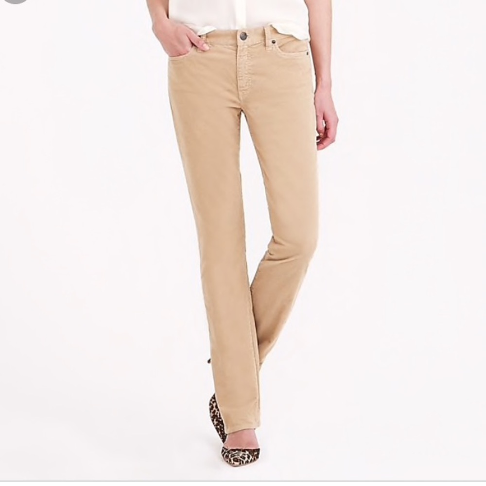 J. Crew bootcut cord in brown, size 2T